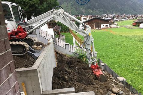 Gartengestaltung mit Erdbau Muigg aus Neustift im Stubaital